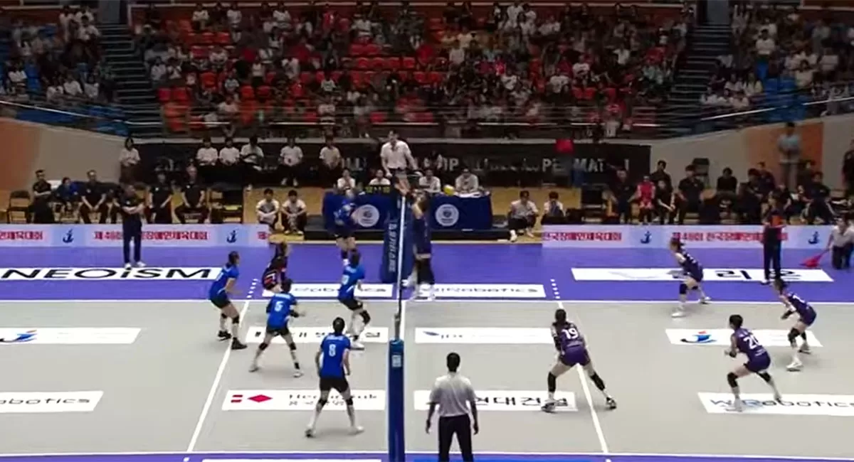Shanghai Bright Ubest menang telak 3-0 atas Heungkuk Life Insurance Pink Spiders di Jeju 2026, sekaligus menutup turnamen dengan hasil sempurna. (Dok. KBSN Sports)