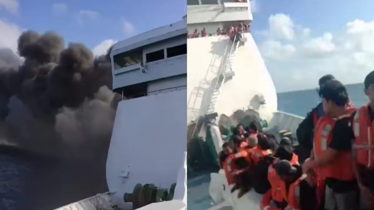 KMP Mutiara Sentosa 2 terbakar, kebakaran kapal di Sumenep menewaskan lima orang. Evakuasi berlanjut, sementara sejumlah korban masih dicari tim SAR. (Threads/acholatif)