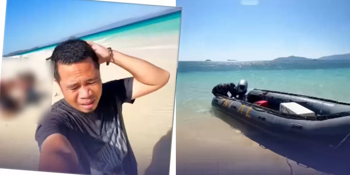Mahasiswi UNG tewas terseret ombak Pantai Pulau Bogisa. Korban sempat ditolong wisatawan Jerman sebelum dievakuasi dan dinyatakan meninggal dunia. (Instagram/inpopmedia)
