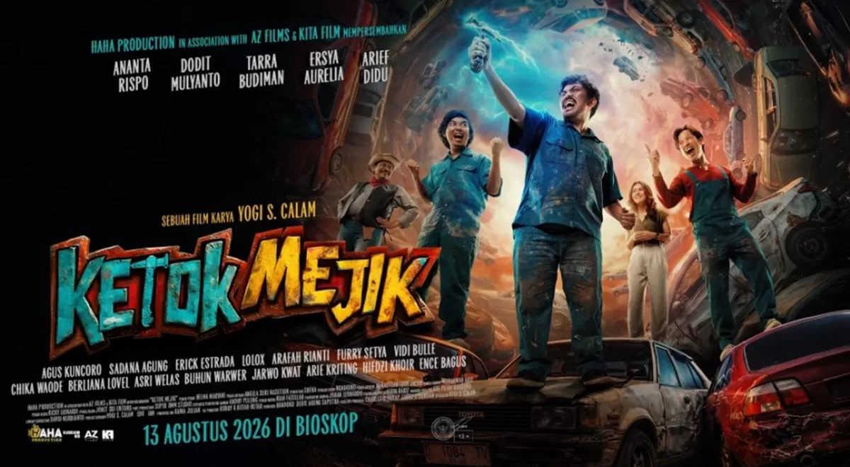 Jadwal bioskop Tasik XXI Plaza Asia hari ini, Kamis 13 Agustus 2026. Ketok Mejik tayang perdana dengan lima pilihan jam. (Dok. Cinema21)