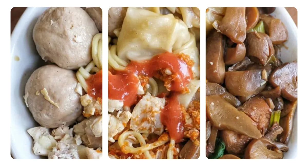 Mie Ayam Senjaya di Tebet punya rasa khas dan porsi melimpah. Tak heran, mie ayam legendaris ini jadi langganan artis hingga food vlogger di Jakarta. (Instagram/mieayamsenjaya)