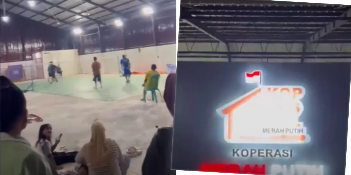Menkop Ferry Juliantono buka suara soal Kopdes Cilacap yang sempat dipakai badminton. Gedung disebut hanya digunakan sementara sebelum operasional. (Instagram/nowdots)