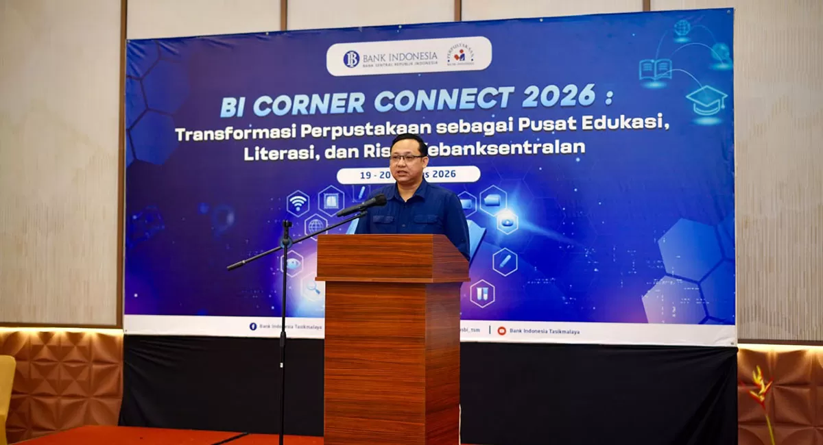 Kegiatan BI Corner Connect 2026 bertajuk "Transformasi Perpustakaan sebagai Pusat Edukasi, Literasi, dan Riset Kebanksentralan" 20 Agustus 2026. (Dok. AMS)