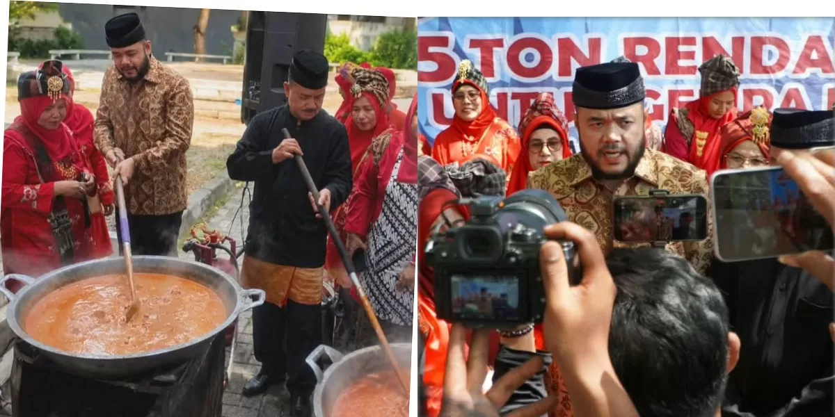 Sumbar mengirim 5 ton rendang untuk korban gempa NTT. Bantuan ini mengingatkan pada solidaritas warga saat Sumbar dilanda gempa 2009. (Instagram/undercover.id)