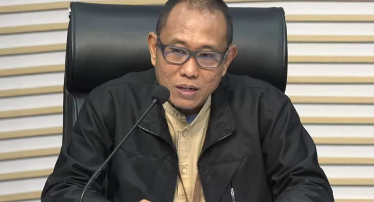 Plh Direktur Penyidikan KPK Ahmad Taufik Husein beberkan klaster kasus dugaan korupsi proses penerimaan mahasiswa Jalur Mandiri di Unsoed Purwokerto.  (YouTube/ KPK RI)