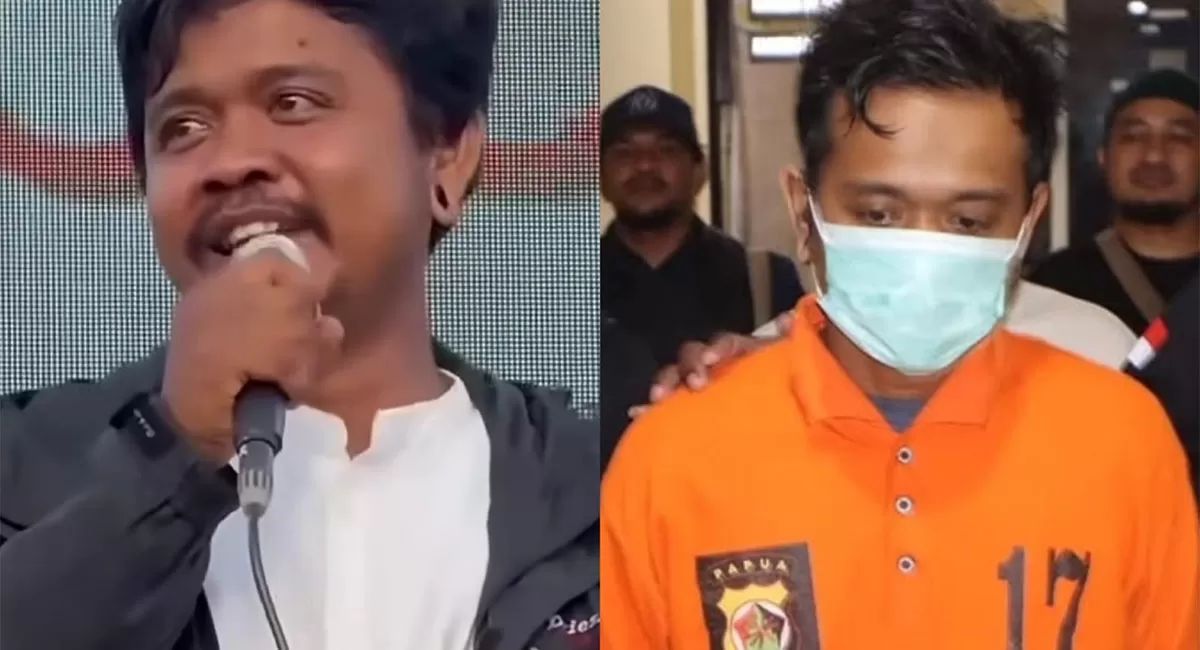 Sempat mendapat simpati publik dan meminta polisi menangkap pelaku, ayah kandung Julia Risky kini ditetapkan sebagai tersangka pembunuhan. (Instagram/info_kejadian_merauke - Humas Polres Merauke)