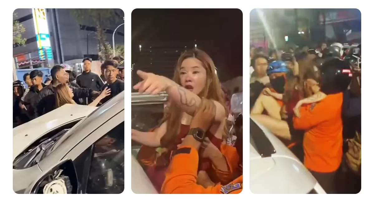 Pengemudi Outlander di Surabaya jadi tersangka kecelakaan maut. Polisi menyebut ENR positif miras, minum 7 gelas, serta tak memiliki SIM. (Instgaram/sudutmks.id)