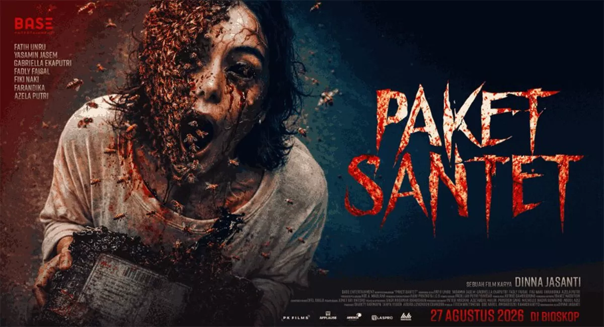Jadwal bioskop Tasik XXI Plaza Asia hari ini menghadirkan Paket Santet yang tayang lima kali bersama tujuh film lainnya dengan tiket Rp45.000. (Dok. Cinema21)