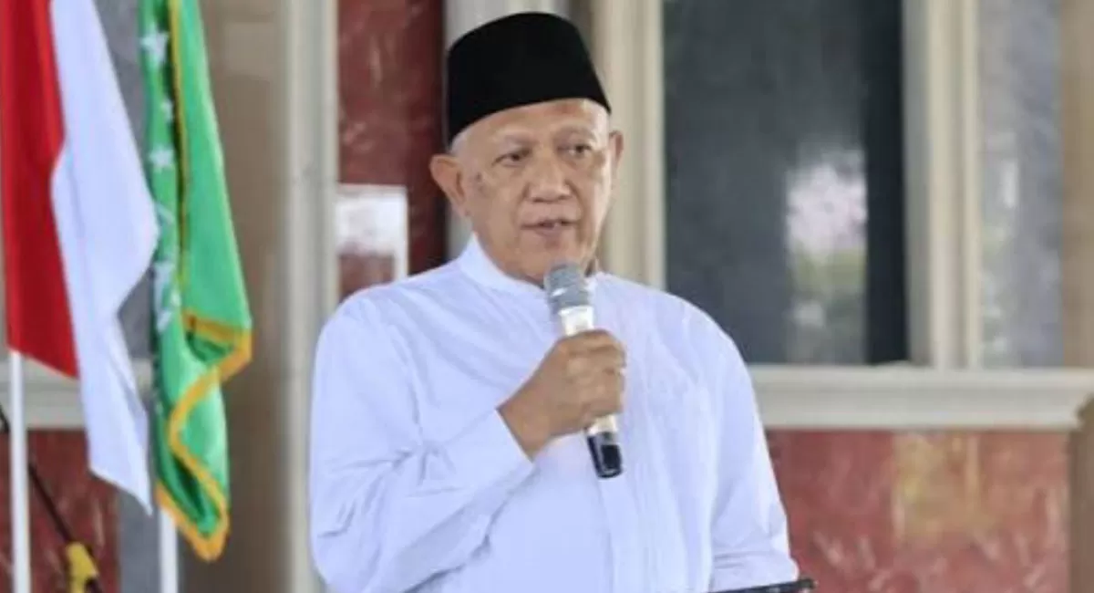 KH Abdul Hakim Mahfudz atau Gus Kikin resmi terpilih sebagai Ketum PBNU 2026-2031 melalui AHWA. Ia meraih 472 suara dalam Muktamar ke-35 NU di Jombang, Senin, 31 Agustus 2026. (Dok. Unusida)