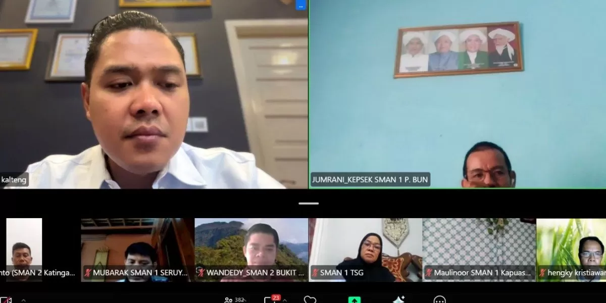 Kadisdik Kalteng Muhammad Reza jadi sorotan setelah pernyataannya soal sekolah saat karhutla viral. Ia menyinggung MBG, kantin hingga siswa ke kafe. (Dok. Disdik Kalteng)
