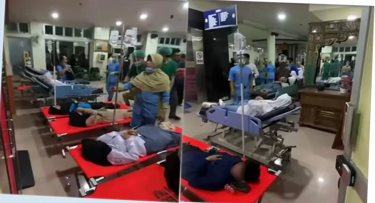 Kasus 512 santri Ponpes Manbaul Hikam diduga keracunan MBG berujung suspend berat SPPG Kalitengah selama 30 hari oleh BGN. (Threads/vivinsy24)