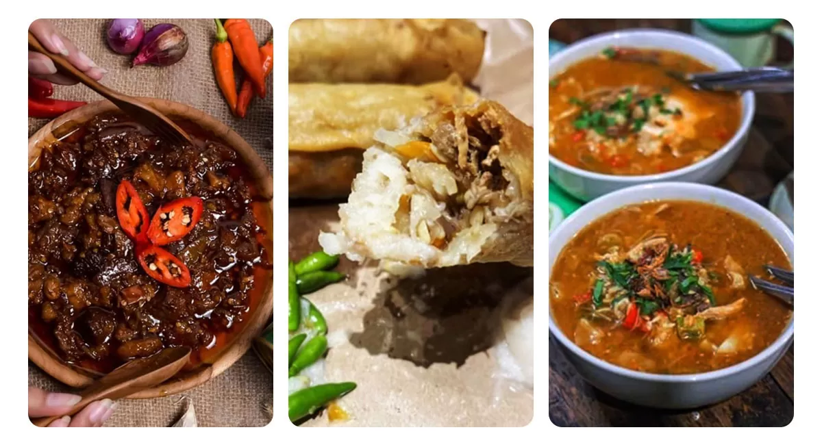 Berburu kuliner kaki lima di Yogyakarta? Oseng Mercon Bu Narti, Lumpia Samijaya, dan Nasi Godok Pak Pethel wajib masuk daftar.   (Instagram/osengmerconbunartijogja - lumpia_samijaya_malioboro - pak_pethel_)