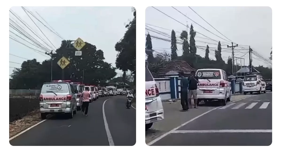 137 siswa dan guru SMAN 1 Tunjungan Blora mengalami diare dan sakit perut setelah menyantap MBG. Penyebabnya masih ditelusuri. (Instagram/inspacta.id)