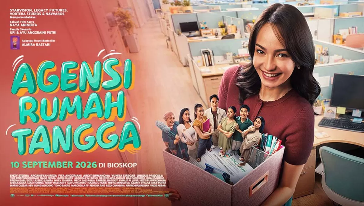 Jadwal bioskop Tasik XXI Plaza Asia Kamis 10 September 2026 menghadirkan Agensi Rumah Tangga sebagai tayangan perdana dengan 10 jadwal tayang. (Dok. Cinema21)