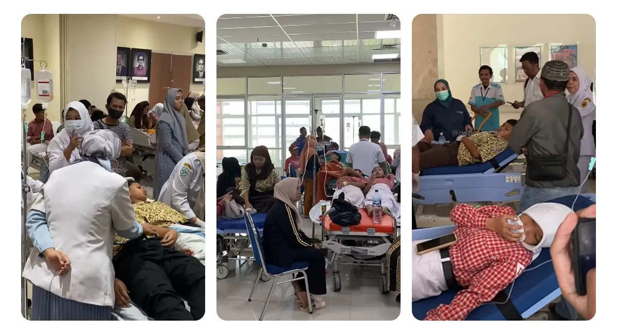 Dugaan keracunan MBG di Gembong Pati menimpa 269 siswa. Hingga Kamis, 10 September 2026, puluhan masih dirawat di rumah sakit. (Instagram/patisakpore)