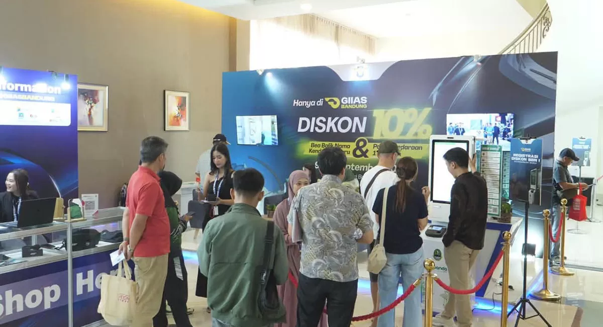GIIAS Bandung 2026 resmi dibuka di Bandung. Sebanyak 19 merek kendaraan hadir, diperkuat insentif pajak kendaraan dari Pemprov Jabar. (Dok. Diskominfo Jabar)