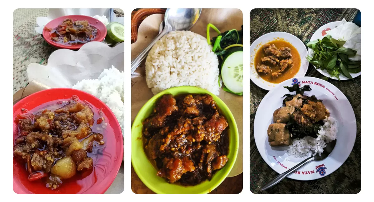 Oseng mercon menjadi kuliner pedas khas Yogyakarta. Berikut 3 tempat makan yang bisa masuk daftar tujuan saat berburu kuliner pedas. (Tangkapan layar google)