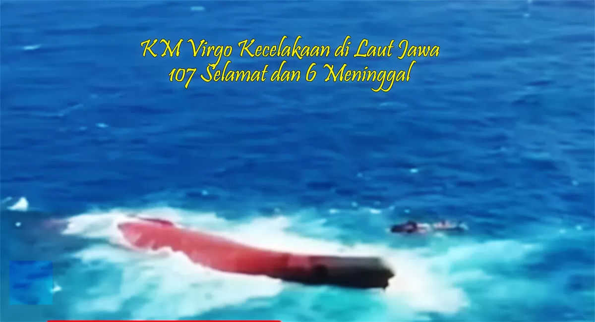 Kecelakaan KM Virgo di Laut Jawa berujung 107 orang selamat dan 6 meninggal. Basarnas bersama tim SAR masih melakukan pencarian korban. (Instagram.com/@jktonthespot)