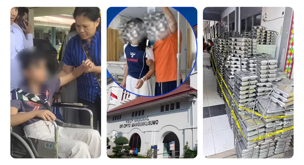 Dua siswi asal Karo diduga korban keracunan MBG akhirnya pulang dari RSCM setelah kondisi kesehatan keduanya dinyatakan membaik. (Instagram.com/infipop.id)