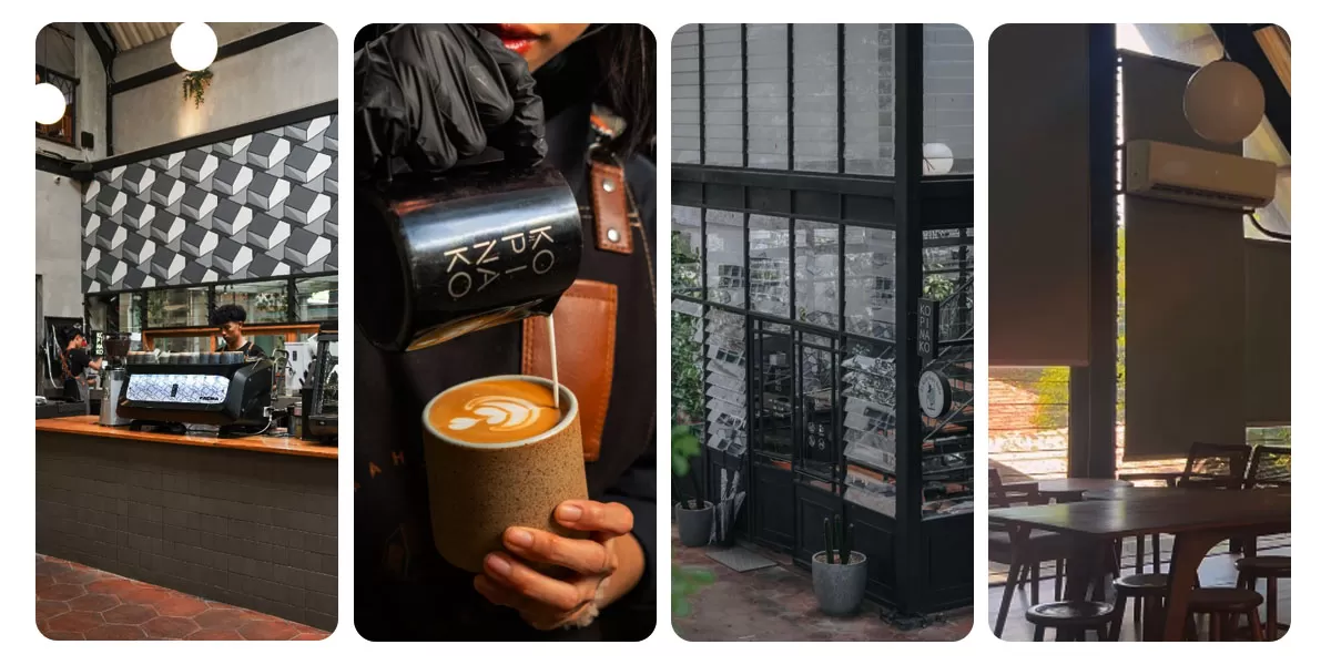 Kopi Nako Depok di Margonda bisa jadi pilihan tempat ngopi di Depok dengan area indoor, outdoor, menu kopi, makanan berat dan milktea.   (Instagram/kopinakodepok)