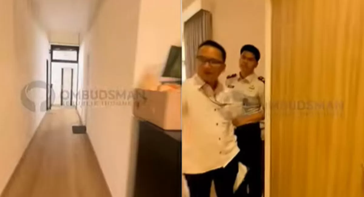 Ombudsman menemukan hunian mewah di Lapas Cibinong, lengkap dengan dapur dan fasilitas rumah tangga. Di area itu juga ada mobil Alphard. (Dok. Ombudsman RI)
