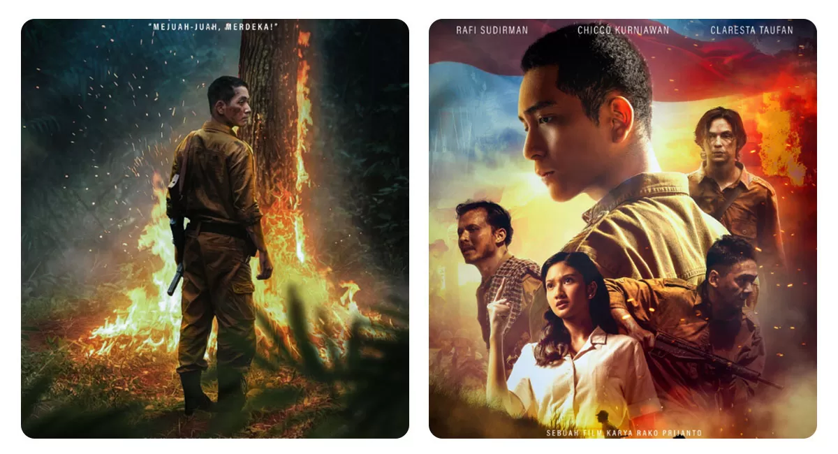 Djamin Setia Selamanya mengangkat kisah Djamin Ginting, perjuangan di Tanah Karo, dan perang gerilya di Sumatera Utara, tayang Oktober 2026. (Dok. IMDb)