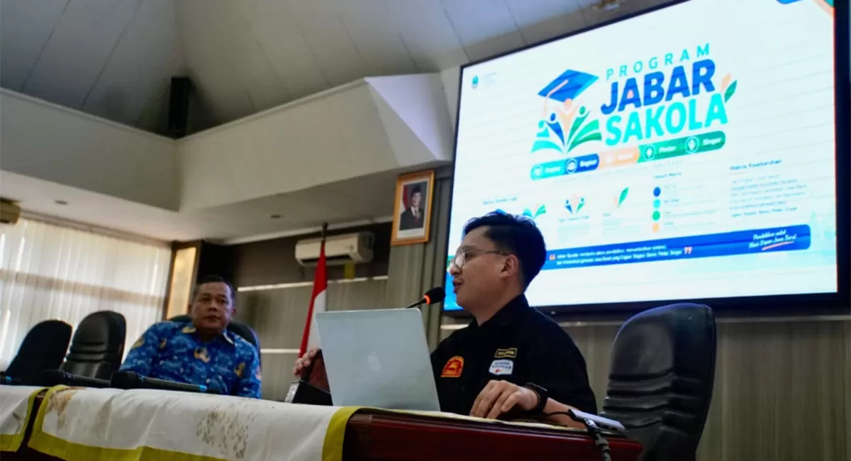Disdik Jabar menyosialisasikan Program Jabar Sakola dengan empat skema bantuan pendidikan untuk membantu siswa rentan dan menekan putus sekolah. (Dok. Disdik jabar)