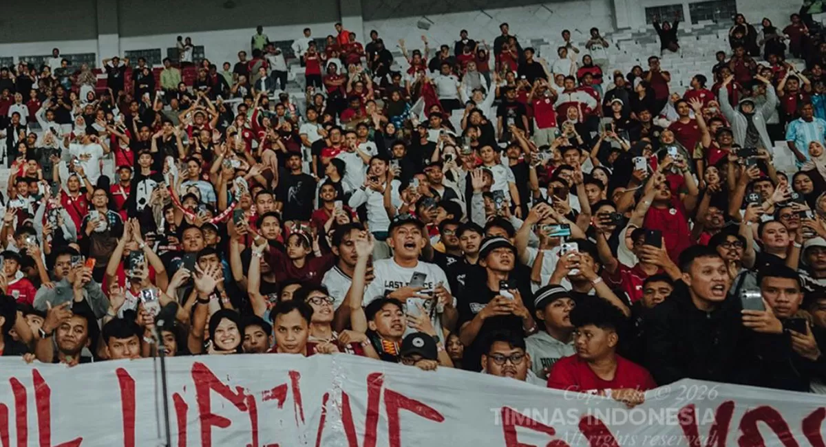 Penjualan tiket final Indonesia-Thailand mencapai 67 ribu menjelang pertandingan di SUGBK, Jakarta, Senin 5 Oktober 2026. (Instagram/timnasindonesia)
