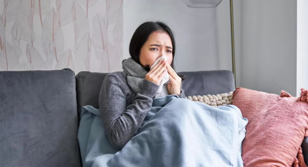 Foto ilustrasi gejala Influenza A yang dapat ditandai dengan demam tinggi, nyeri otot, batuk, pilek, sakit kepala, dan kelelahan.  (Magnific)