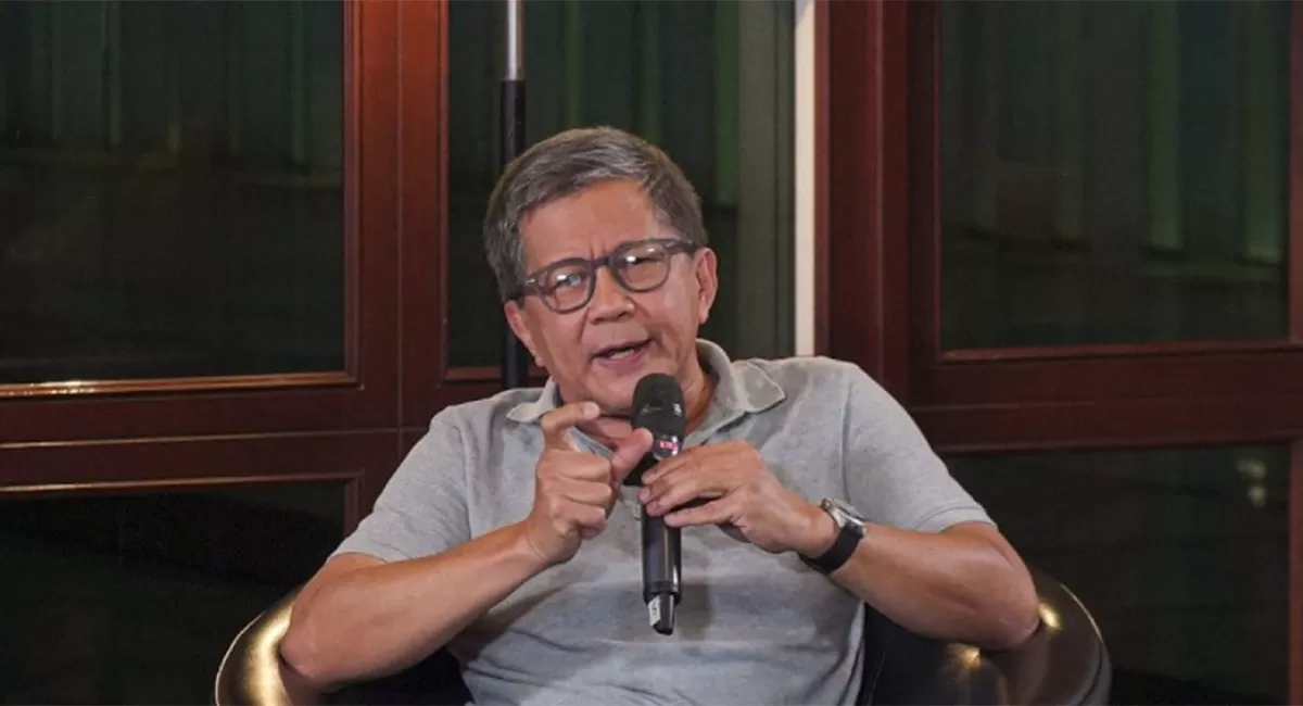 Rocky Gerung menegaskan posisinya di Wantimpres saat membahas ijazah Gibran dan mengkritik dinamika politik setelah putusan MK. (Dok. ILC)