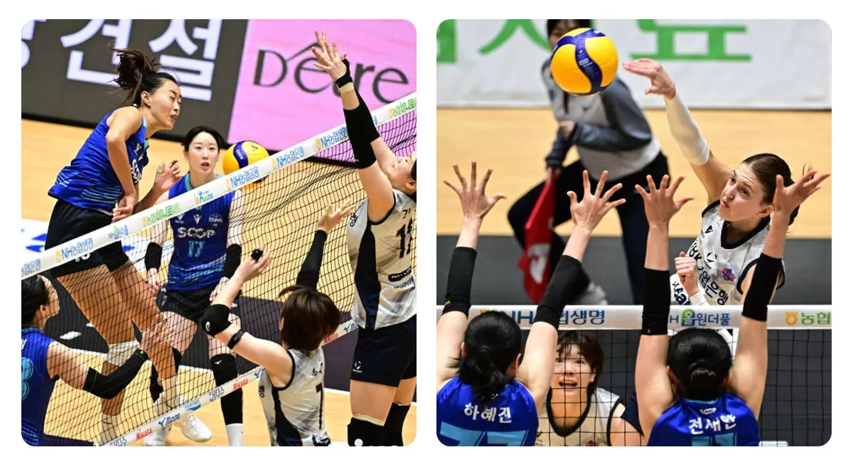 SOOP menelan kekalahan 0-3 dari IBK Altos pada debut KOVO Cup 2026 di Yeosu, Minggu, 11 Oktober 2026, tanpa Audriana Fitzmorris yang cedera. (Instagram/kovopr_official)