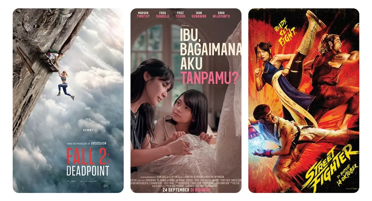 Jadwal film Transmart Tasikmalaya XXI Selasa, 20 Oktober 2026, menghadirkan Ibu Bagaimana Aku Tanpamu dengan lima pilihan jam tayang. (Dok. Cinema21)