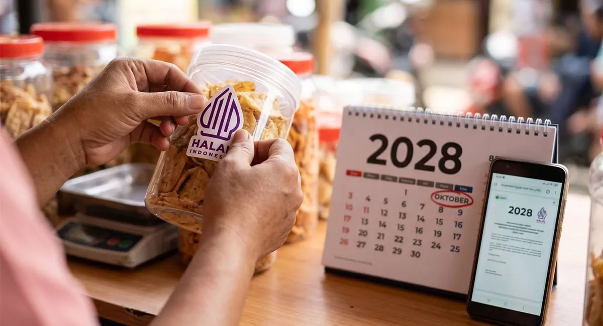 Wajib halal diperpanjang hingga 2028 untuk sejumlah produk, termasuk makanan, minuman, kosmetik, dan suplemen, dengan jadwal sesuai kategori. (ilustrasi)