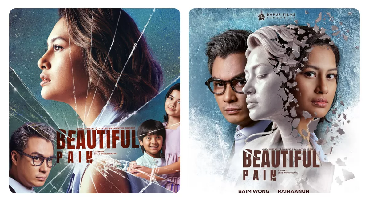 Film Beautiful Pain dibintangi Raihaanun dan Baim Wong, mengisahkan perjuangan seorang ibu keluar dari KDRT dan merebut hak asuh anak. (Dok. IMDb)