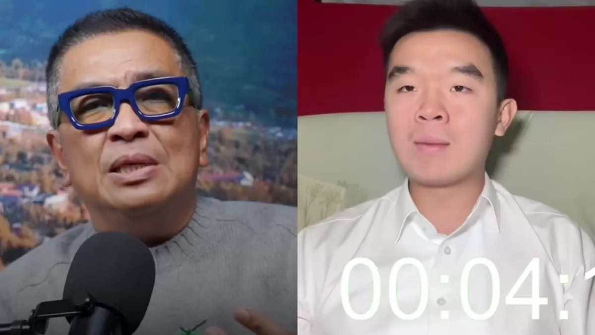 Ketua Umum Asosiasi Kreator Konten Seluruh Indonesia (AKKSI), Helmy Yahya angkat bicara soal konten merekam diam-diam SPG GIIAS oleh Emanuel Bryan. (Instagram/helmyyahya - ebemartono)