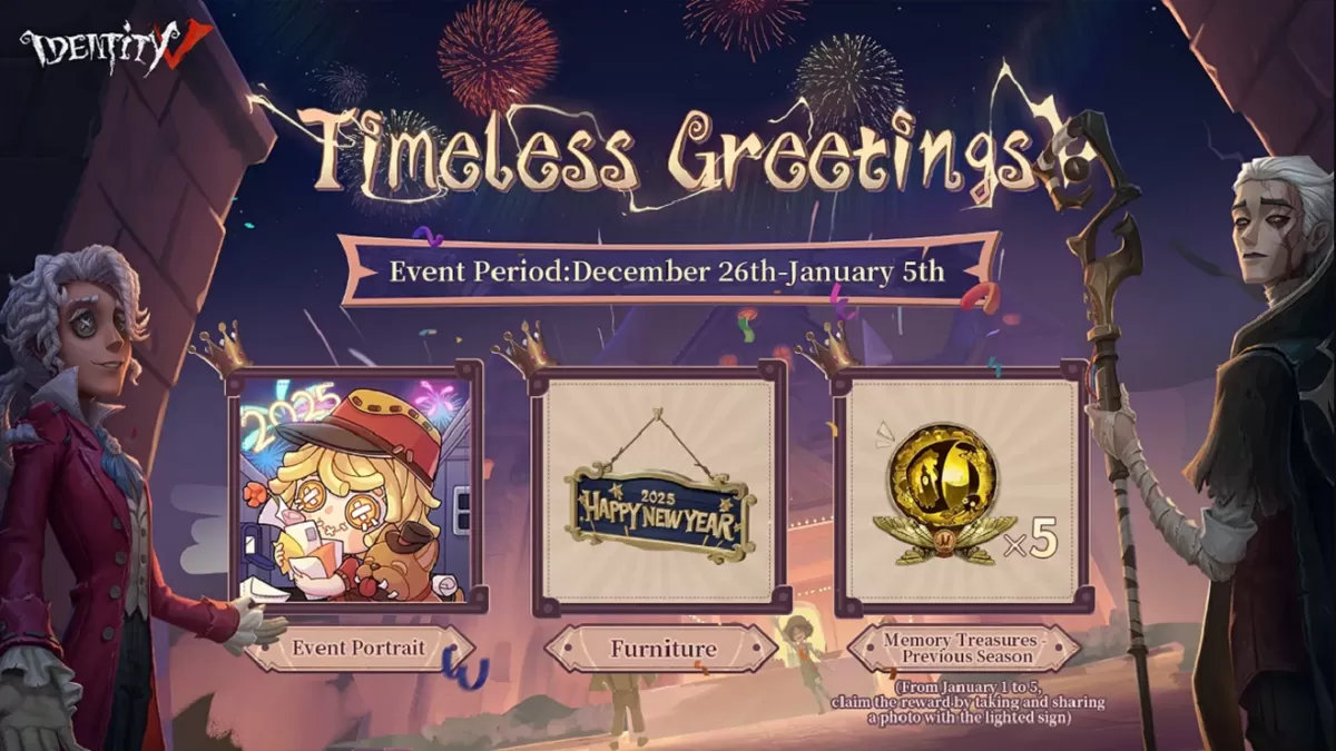 Update Kode Redeem Identity V Terbaru Februari 2026, Klaim Hari Ini ...