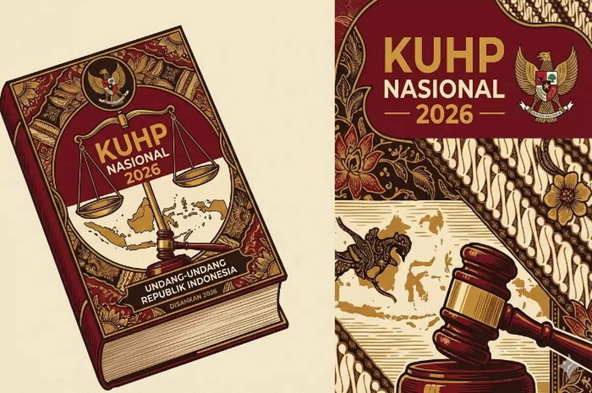 Ilustrasi KUHP Nasional mulai diberlakukan 2026 (dok.istimewa)