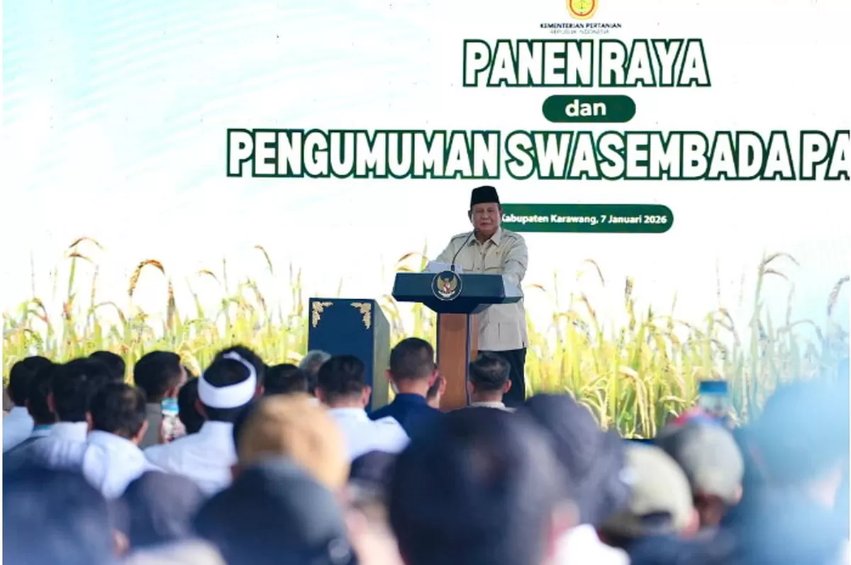 Presiden Prabowo secara resmi mendeklarasikan Indonesia berhasil mencapai Swasembada Pangan pada akhir 2025 (Promedia Teknologi Indonesia)