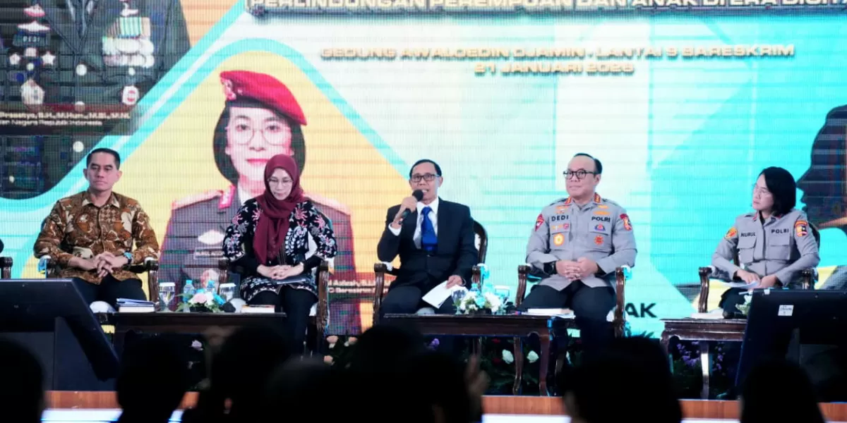 Polri menggelar peluncuran dan bedah buku berjudul&ldquo;Strategi Polri dalam Pemberantasan TPPO  (Divisi Humas Polri)