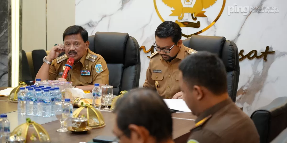 Pemkab Nganjuk mematangkan persiapan pembangunan Tahun Anggaran 2026 melalui agenda Pemaparan Proyek Strategis Daerah 2026 (nganjukkab.go.id)