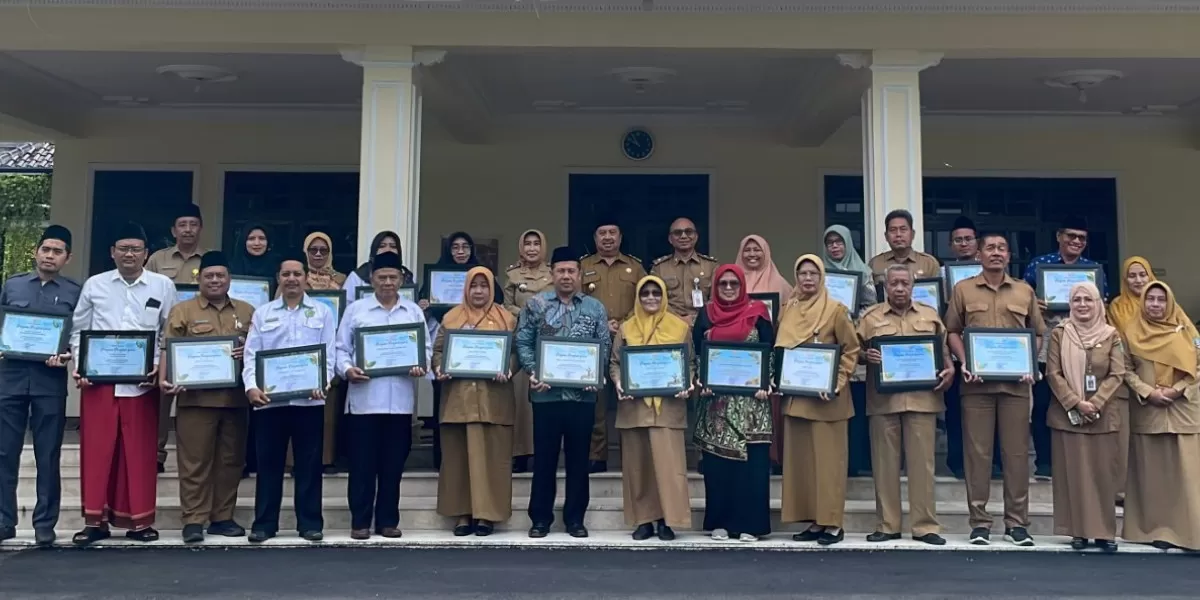 Puluhan Desa, Sekolah, dan Pesantren di Jombang Raih Penghargaan Lingkungan Nasional&ndash;Provinsi (dok.istimewa)