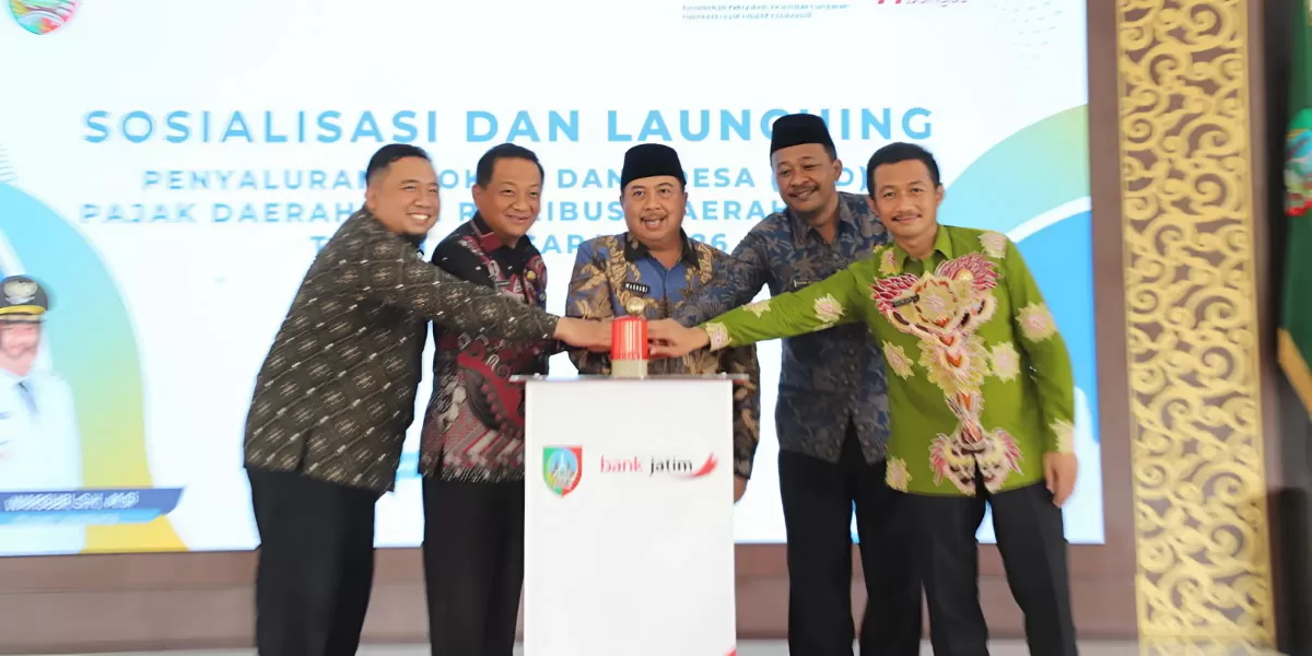 Pemkab Jombang resmi meluncurkan penyaluran ADD dan PDRD 2026 (Rudiyanto)