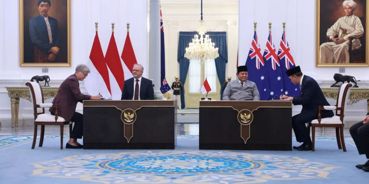 Prabowo Subianto secara mengundang Perdana Menteri Australia Anthony Albanese untuk menghadiri Ocean Impact Summit (Promedia Teknologi Indonesia)