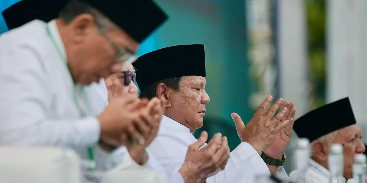 Presiden RI Prabowo Subianto menegaskan komitmennya untuk menurunkan biaya haji bagi jemaah Indonesia (Facebook @prabowo_subianto)
