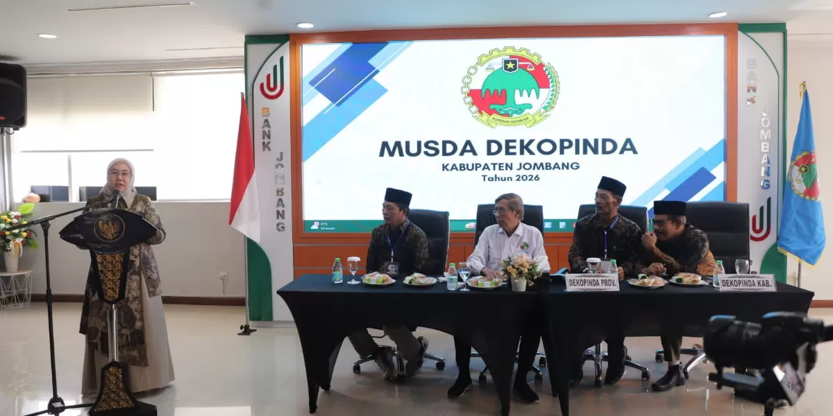 Yuliati Nugrahani Warsubi terpilih secara aklamasi sebagai Ketua Dekopinda Jombang periode 2026&ndash;2030 (dok.istimewa)