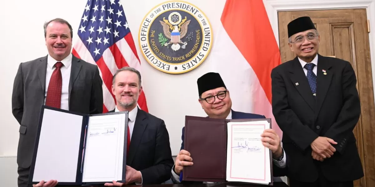 Pemerintah Indonesia memberikan penjelasan lengkap mengenai Agreement on Reciprocal Trade alias perjanjian dagang dengan Amerika Serikat (Promedia Teknologi Indonesia)