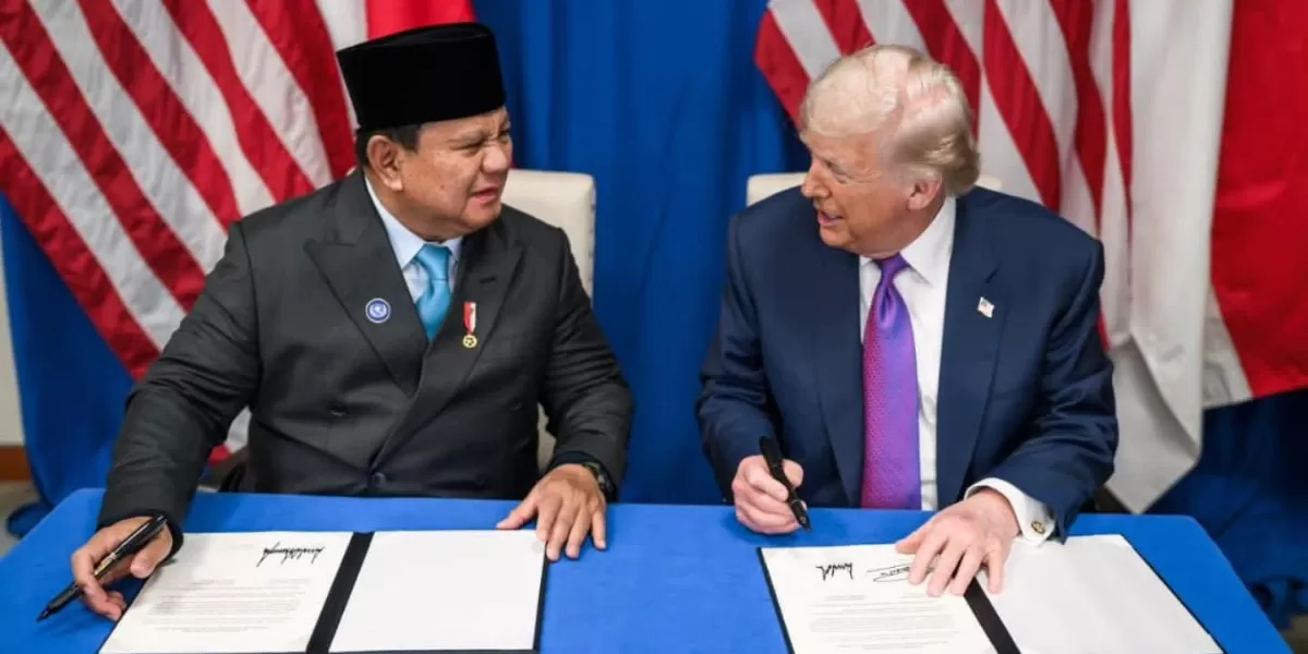 Dunia usaha menyambut positif kesepakatan Agreement on Reciprocal Trade (ART) antara Indonesia dan Amerika Serikat (AS) (Facebook @setkab_ri)