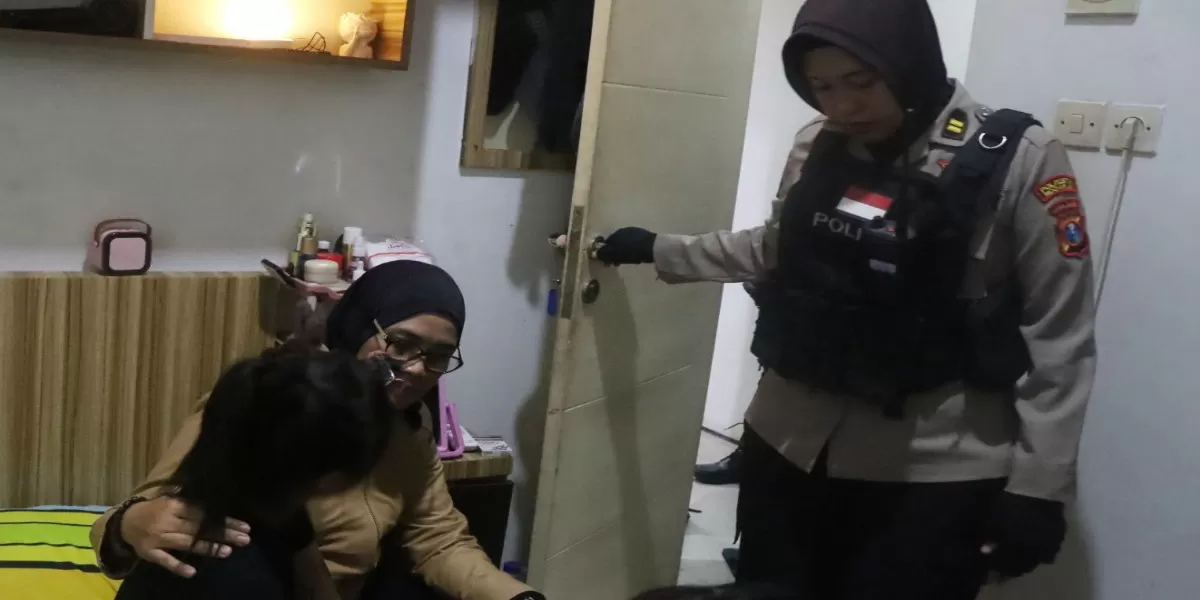 Polresta Sidoarjo menggelar patroli malam ke tempat hiburan dan penginapan saat bulan Ramadan (Humas Polres Sidoarjo)