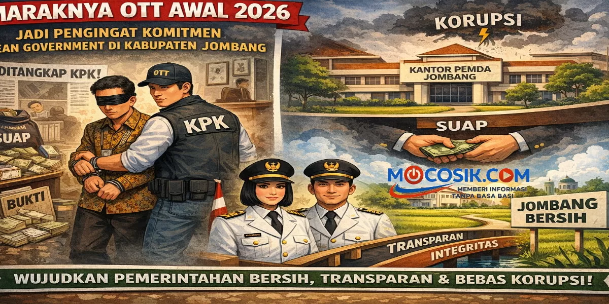 Ilustrasi Maraknya OTT Awal 2026 Jadi Pengingat Komitmen Clean Government di Kabupaten Jombang (dok.istimewa)