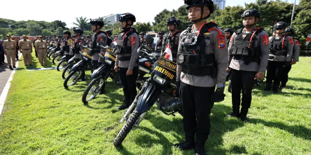 Polda Jatim kerahkan 16.326 personel dalam Operasi Ketupat Semeru 2026 untuk amankan Ramadan dan mudik Lebaran (Humas Polda Jatim)
